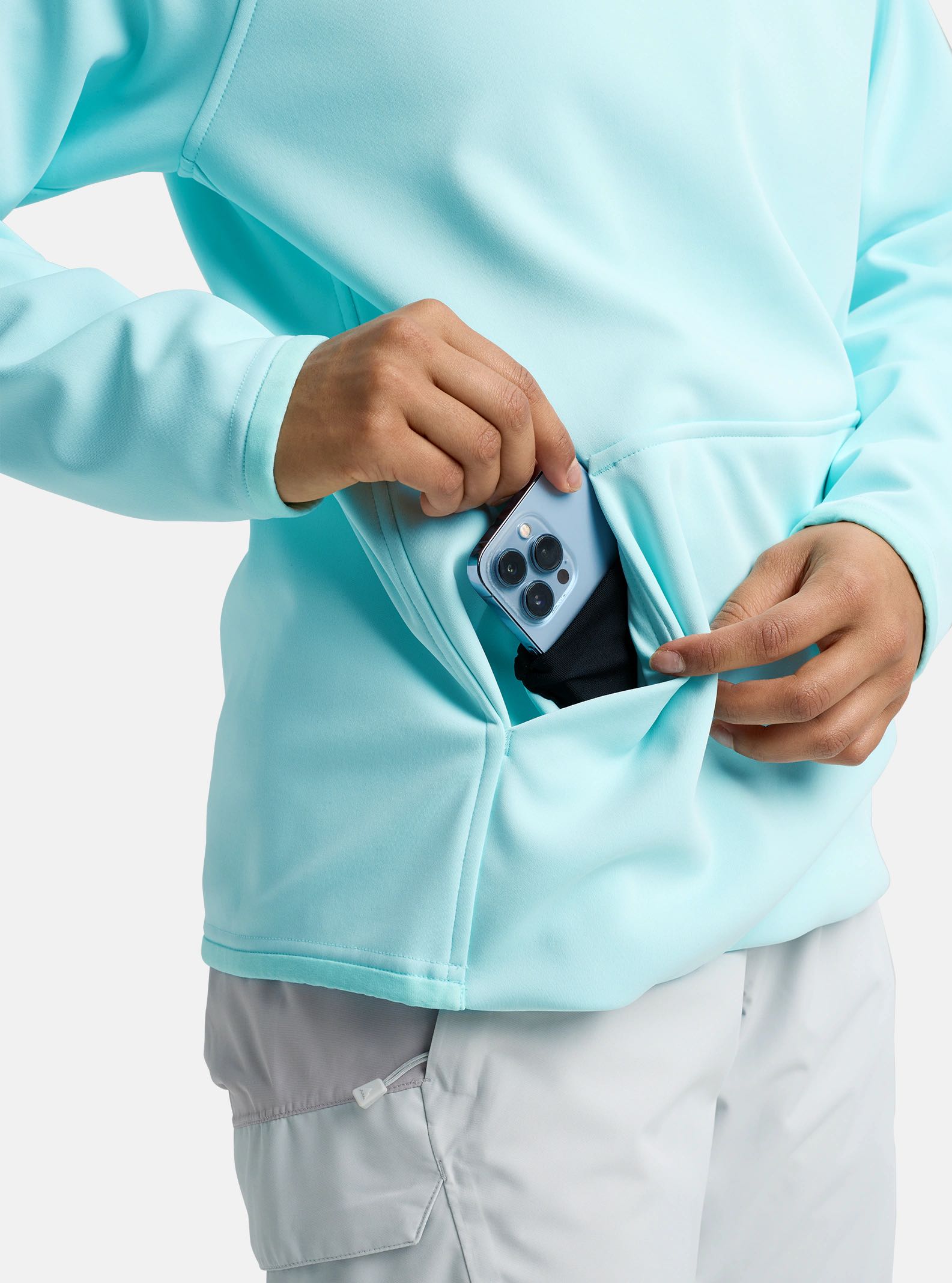 FLEECE BURTON CROWN WPF PULLOVER 