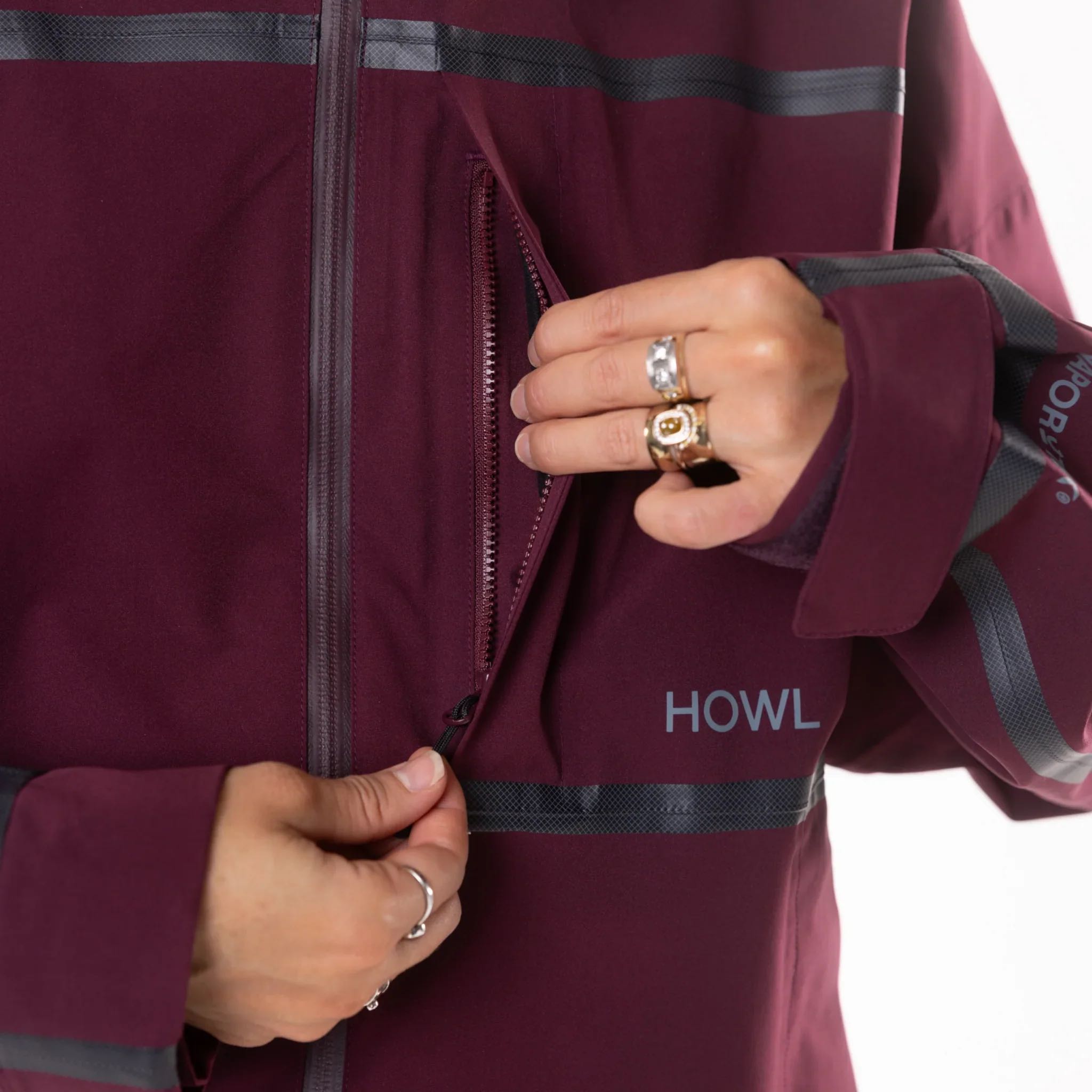 GIACCA HOWL TAPED JACKET 