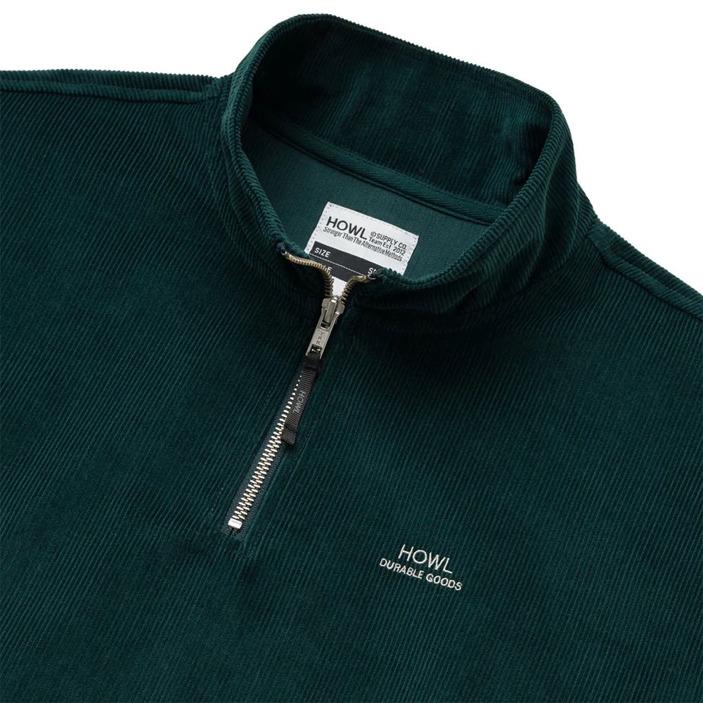 SWEATSHIRT HOWL CORDUROY HALF ZIP 