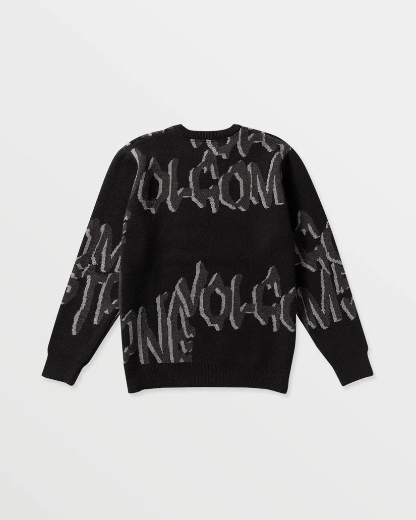 MAGLIONE VOLCOM STONE JACQUARD SWEATER 