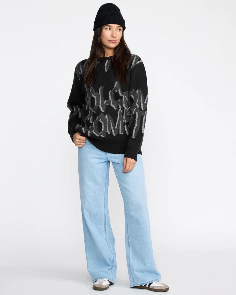 MAGLIONE VOLCOM STONE JACQUARD SWEATER 