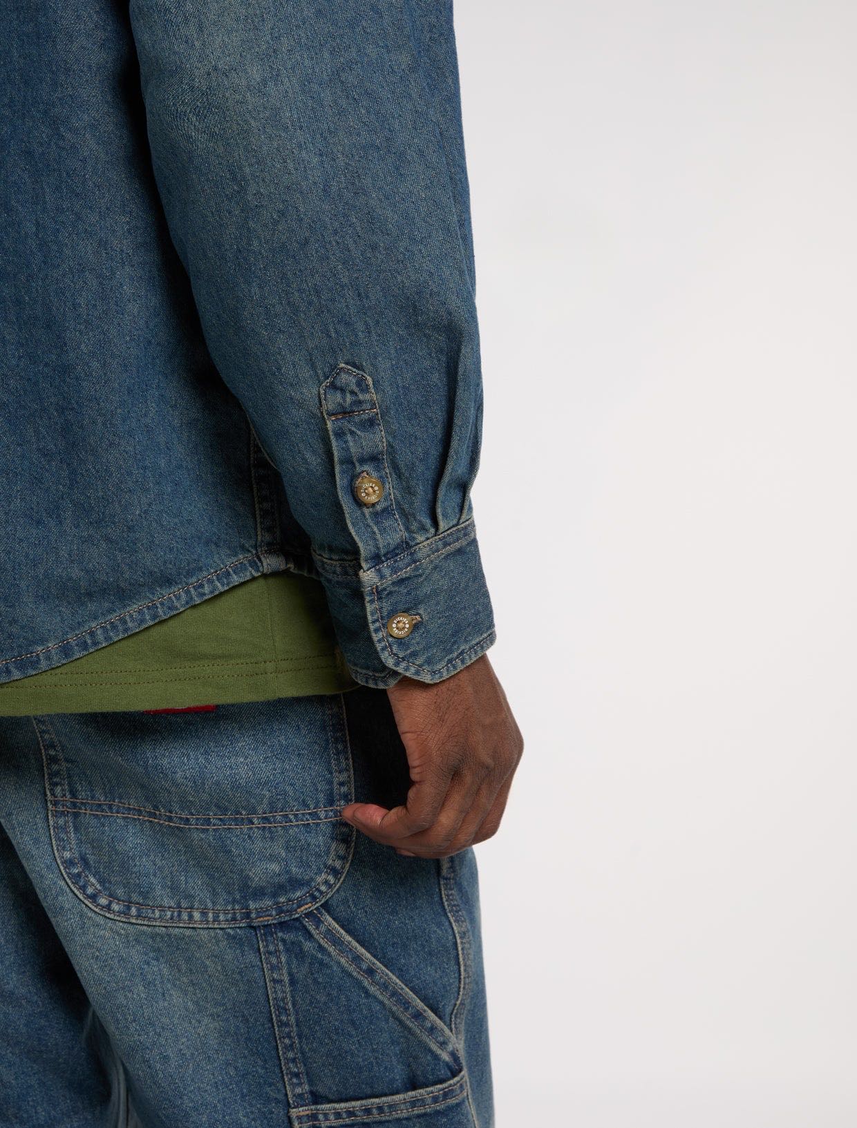 CAMICIA DICKIES DENIM LIGHTWEIGHT 